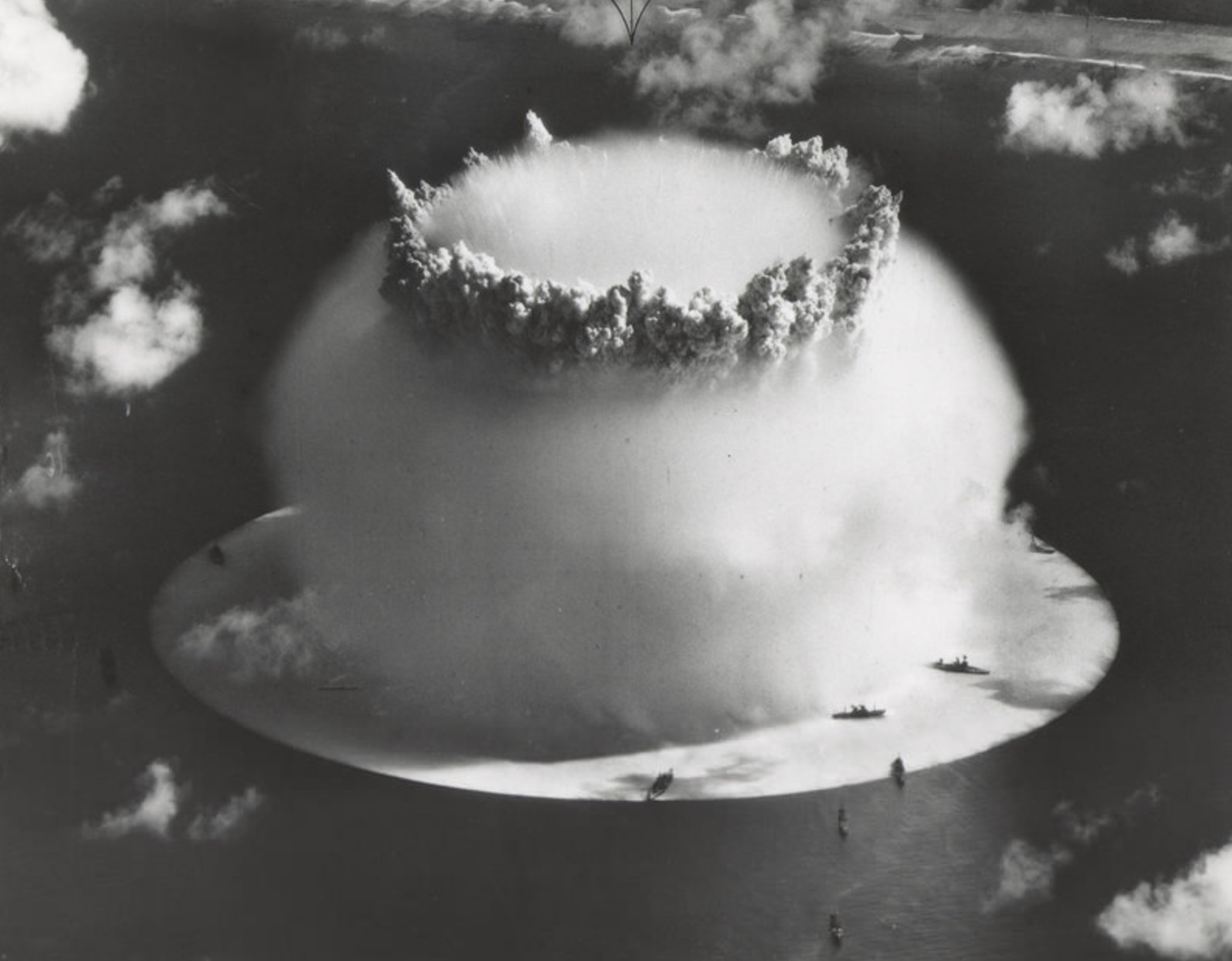 The "Baker" shot of Operation Crossroads was an underwater shot 